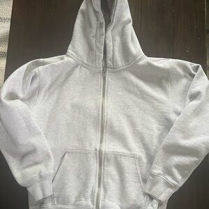 Brandy Melville Light Gray Hoodie